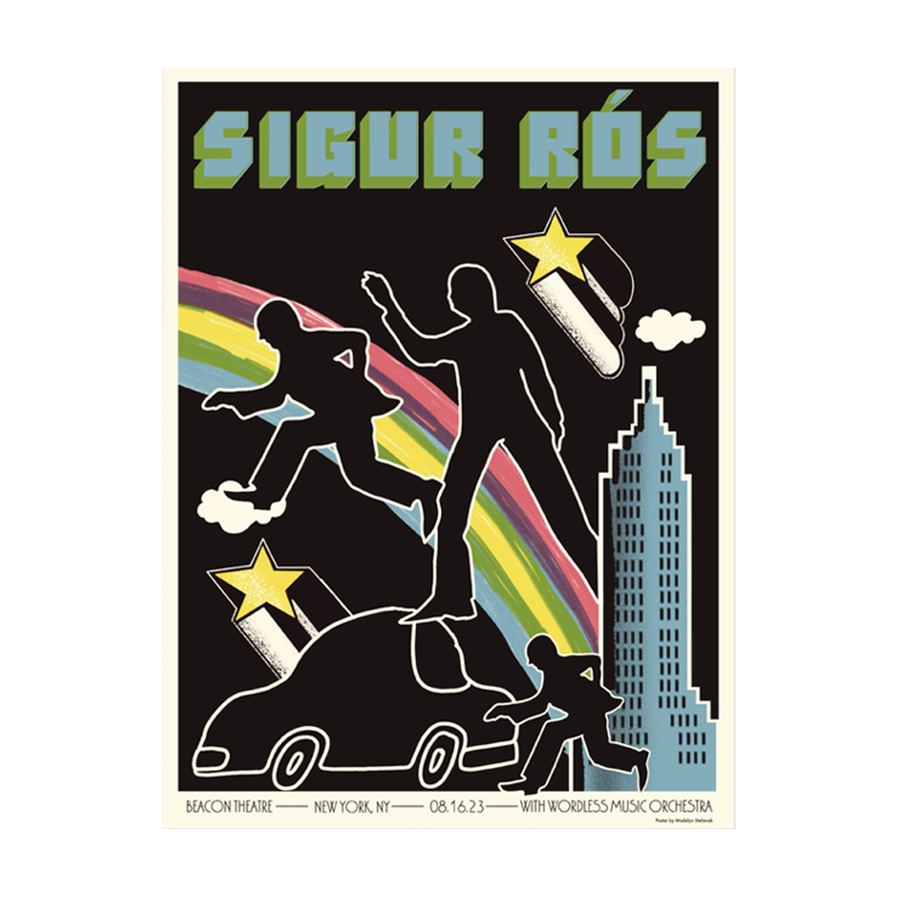 Sigur Rós - New York 2023 Poster