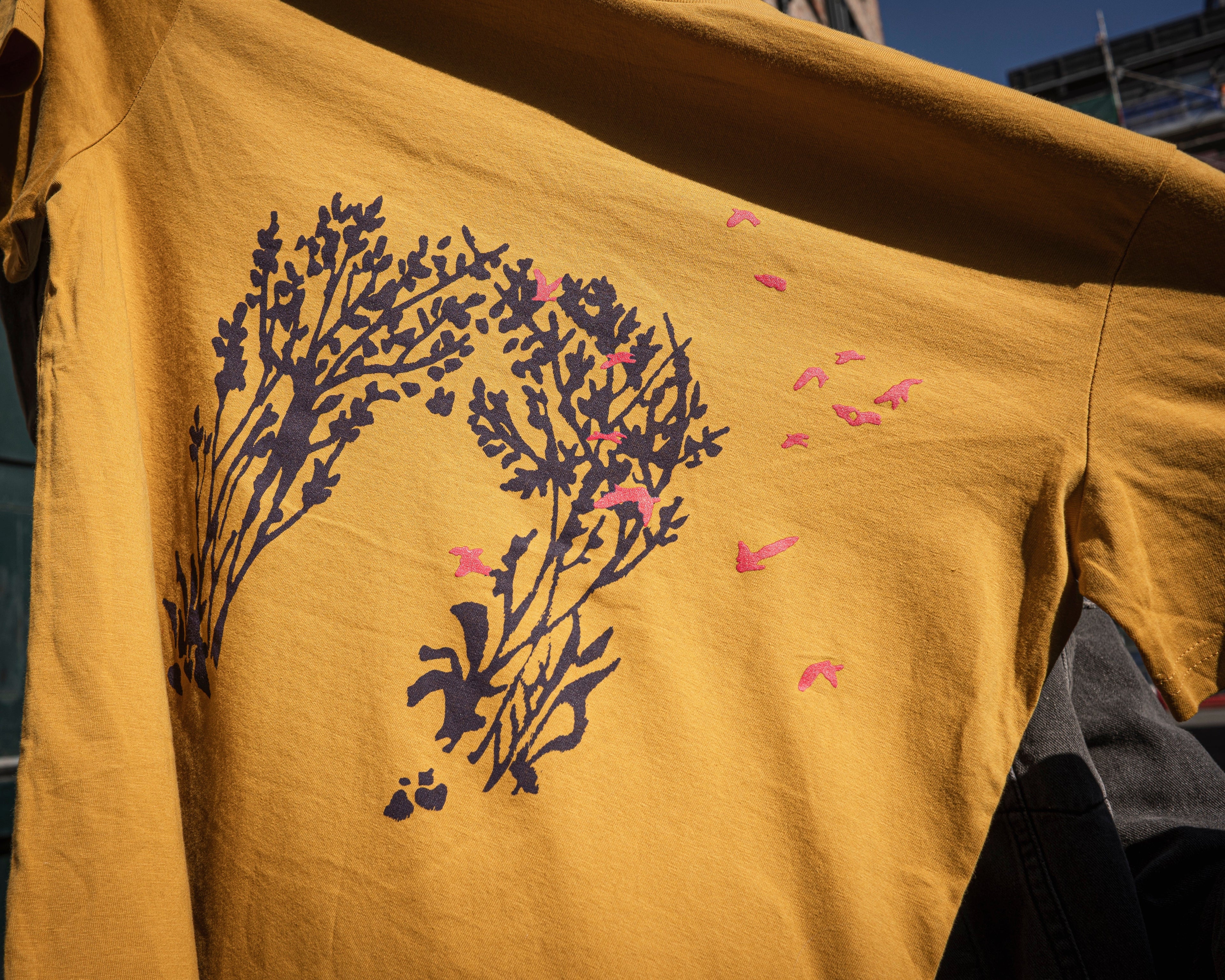Sigur Rós - Takk... Arch T-Shirt Yellow