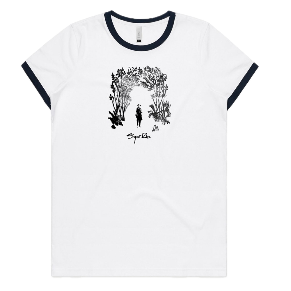 Sigur Rós - Takk... Mens' Ringer T-Shirt White