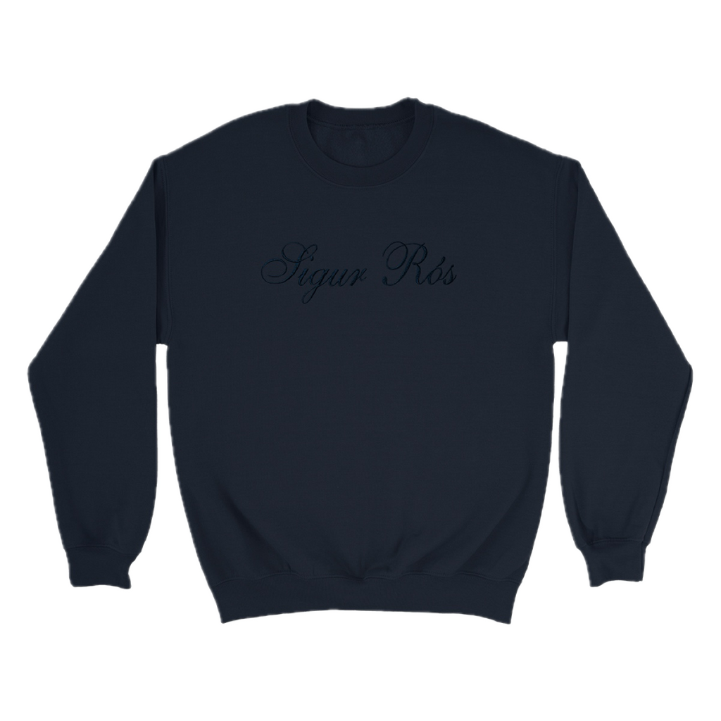 Sigur Rós - Ágætis byrjun Embroidered Sweatshirt Navy