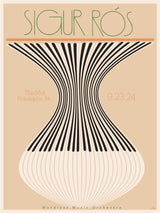 Sigur Ros - Philadelphia 2024 Poster