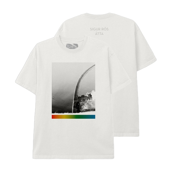 Sigur Rós - ÁTTA Negative Spectrum T-Shirt White