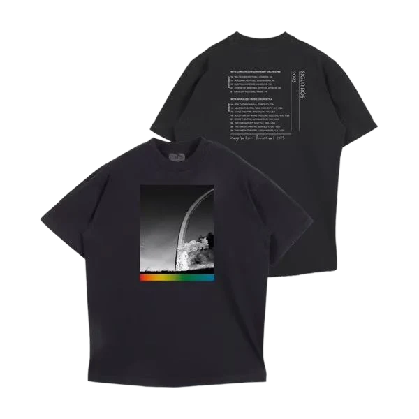 Black ÁTTA Spectrum Europe and North America Orchestra Tour Date T-Shirt